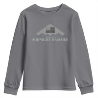 Operation Midnight Hammer Youth Sweatshirt Stealth Patriot - Wonder Print Shop