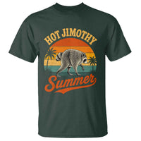 Hot Jimothy Summer Retro Sunset Beach Graphic T Shirt Funny Viral Seattle Raccoon Meme