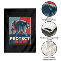 Protect Jimothy Seattle Raccoon Supporter Garden Flag Hope Style Poster Parody Graphic