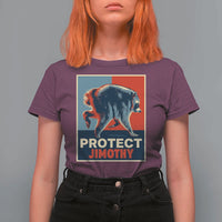 Protect Jimothy Seattle Raccoon Supporter T Shirt For Women Hope Style Poster Parody Graphic