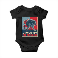 Jimothy For President Parody Baby Onesie Hope Style Viral Seattle Raccoon Graphic
