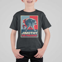 Jimothy For President Parody T Shirt For Kid Hope Style Viral Seattle Raccoon Graphic