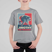 Jimothy For President Parody T Shirt For Kid Hope Style Viral Seattle Raccoon Graphic