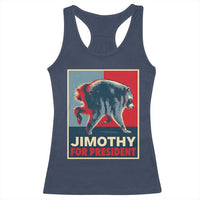 Jimothy For President Parody Racerback Tank Top Hope Style Viral Seattle Raccoon Graphic