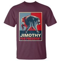 Jimothy For President Parody T Shirt Hope Style Viral Seattle Raccoon Graphic