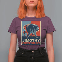 Jimothy For President Parody T Shirt For Women Hope Style Viral Seattle Raccoon Graphic