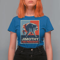 Jimothy For President Parody T Shirt For Women Hope Style Viral Seattle Raccoon Graphic