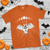 Halloween Bat T Shirt Stay Spooky Witchy Celestial Dark Academia - Wonder Print Shop