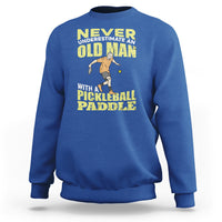 Pickleball Old Man Sweatshirt It's Weird Being The Same Age As Old People - Wonder Print Shop