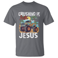 Funny Jesus T Shirt Crushing It With Jesus - Wonder Print Shop