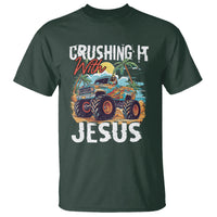 Funny Jesus T Shirt Crushing It With Jesus - Wonder Print Shop