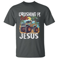 Funny Jesus T Shirt Crushing It With Jesus - Wonder Print Shop