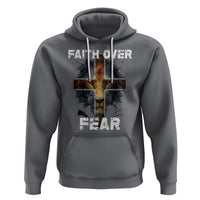 Christian Hoodie Faith Over Fear - Wonder Print Shop