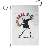 Free DC Sandwich Toss Garden Flag Washington DC Political Satire - Wonder Print Shop