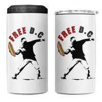 Free DC Sandwich Toss 4 in 1 Can Cooler Tumbler Washington DC Political Satire - Wonder Print Shop
