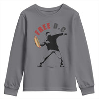 Free DC Sandwich Toss Youth Sweatshirt Washington DC Political Satire - Wonder Print Shop
