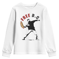 Free DC Sandwich Toss Youth Sweatshirt Washington DC Political Satire - Wonder Print Shop