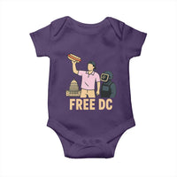 Free DC Sandwich Guy Baby Onesie Washington DC Pride Political Satire - Wonder Print Shop