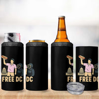 Free DC Sandwich Guy 4 in 1 Can Cooler Tumbler Washington DC Pride Political Satire - Wonder Print Shop