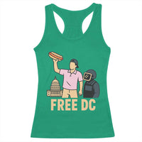 Free DC Sandwich Guy Racerback Tank Top Washington DC Pride Political Satire - Wonder Print Shop