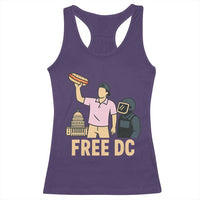 Free DC Sandwich Guy Racerback Tank Top Washington DC Pride Political Satire - Wonder Print Shop