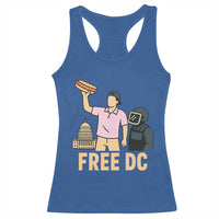 Free DC Sandwich Guy Racerback Tank Top Washington DC Pride Political Satire - Wonder Print Shop