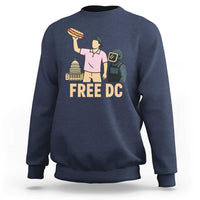 Free DC Sandwich Guy Sweatshirt Washington DC Pride Political Satire - Wonder Print Shop