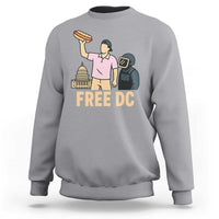 Free DC Sandwich Guy Sweatshirt Washington DC Pride Political Satire - Wonder Print Shop