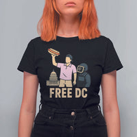 Free DC Sandwich Guy T Shirt For Women Washington DC Pride Political Satire - Wonder Print Shop