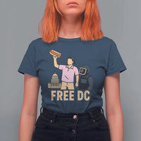 Free DC Sandwich Guy T Shirt For Women Washington DC Pride Political Satire - Wonder Print Shop