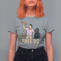 Free DC Sandwich Guy T Shirt For Women Washington DC Pride Political Satire - Wonder Print Shop