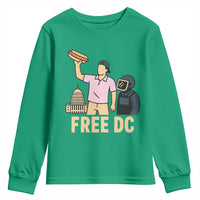 Free DC Sandwich Guy Youth Sweatshirt Washington DC Pride Political Satire - Wonder Print Shop