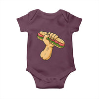 Free DC Sandwich Revolution Baby Onesie Washington DC Pride Political Satire - Wonder Print Shop