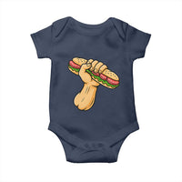 Free DC Sandwich Revolution Baby Onesie Washington DC Pride Political Satire - Wonder Print Shop