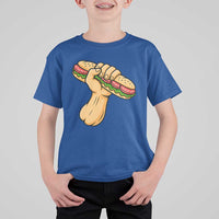 Free DC Sandwich Revolution T Shirt For Kid Washington DC Pride Political Satire - Wonder Print Shop