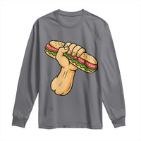 Free DC Sandwich Revolution Long Sleeve Shirt Washington DC Pride Political Satire - Wonder Print Shop