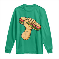 Free DC Sandwich Revolution Long Sleeve Shirt Washington DC Pride Political Satire - Wonder Print Shop
