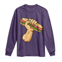 Free DC Sandwich Revolution Long Sleeve Shirt Washington DC Pride Political Satire - Wonder Print Shop