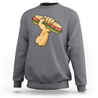 Free DC Sandwich Revolution Sweatshirt Washington DC Pride Political Satire - Wonder Print Shop