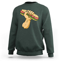 Free DC Sandwich Revolution Sweatshirt Washington DC Pride Political Satire - Wonder Print Shop