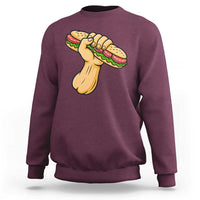 Free DC Sandwich Revolution Sweatshirt Washington DC Pride Political Satire - Wonder Print Shop