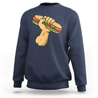 Free DC Sandwich Revolution Sweatshirt Washington DC Pride Political Satire - Wonder Print Shop