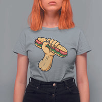 Free DC Sandwich Revolution T Shirt For Women Washington DC Pride Political Satire - Wonder Print Shop