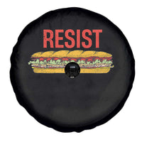 Resist Sandwich Spare Tire Cover Sarcastic Food Revolution Political Satire - Wonder Print Shop