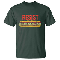 Sandwich Power Fist T Shirt Sarcastic Food Revolution Political Satire - Wonder Print Shop