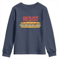 Sandwich Power Fist Youth Sweatshirt Sarcastic Food Revolution Political Satire - Wonder Print Shop