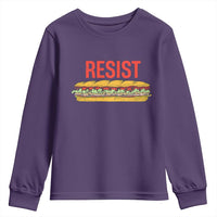 Sandwich Power Fist Youth Sweatshirt Sarcastic Food Revolution Political Satire - Wonder Print Shop