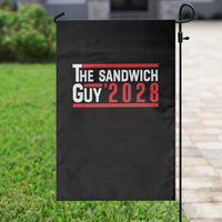 The Sandwich Guy 2028 Garden Flag Political Parody - Wonder Print Shop