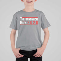 The Sandwich Guy for President 2028 T Shirt For Kid Funny Patriotic Campaign Parody - Wonder Print Shop