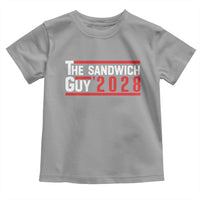 The Sandwich Guy for President 2028 Toddler T Shirt Funny Patriotic Campaign Parody - Wonder Print Shop